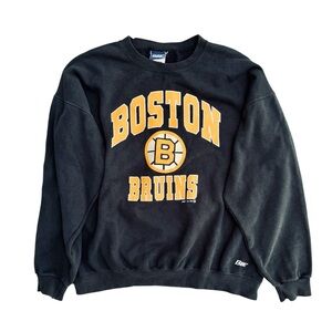 VTG '90s Boston Bruins Crewneck Sweatshirt Size: XL